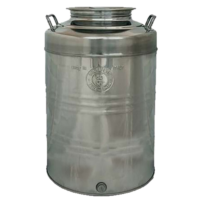 FUSTO PER OLIO AGGRAFFATO Lt. 100