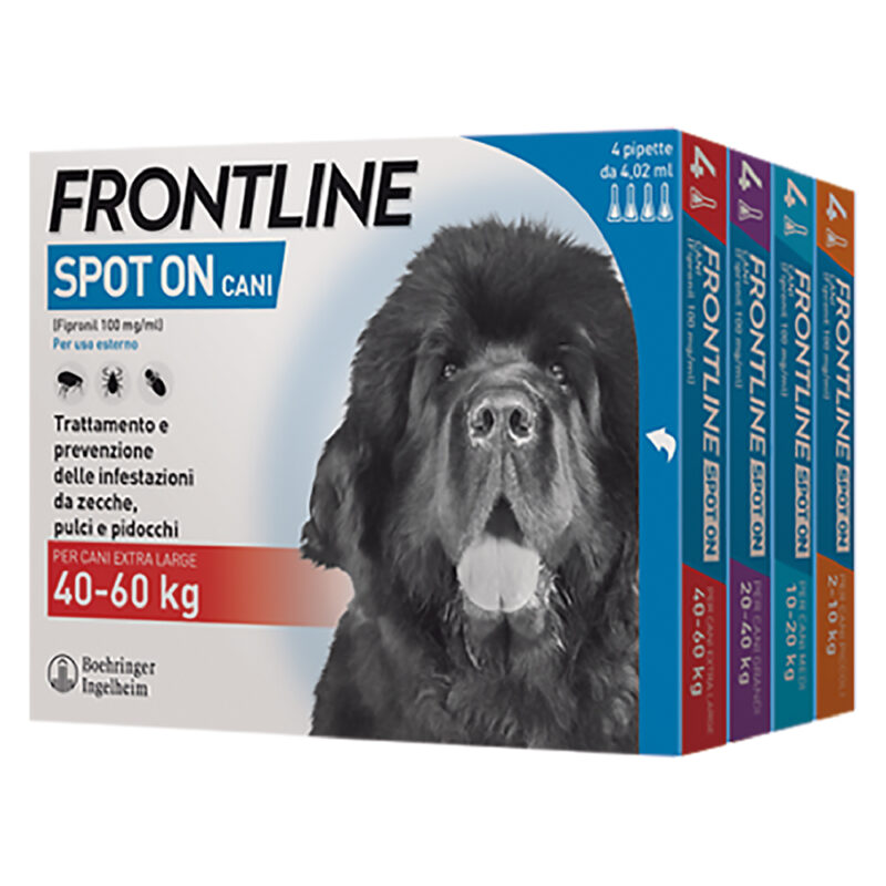 ANTIPARASSITARIO 'FRONTLINE SPOT-ON' cani  2/10 kg - 3 pipette ml 0,67