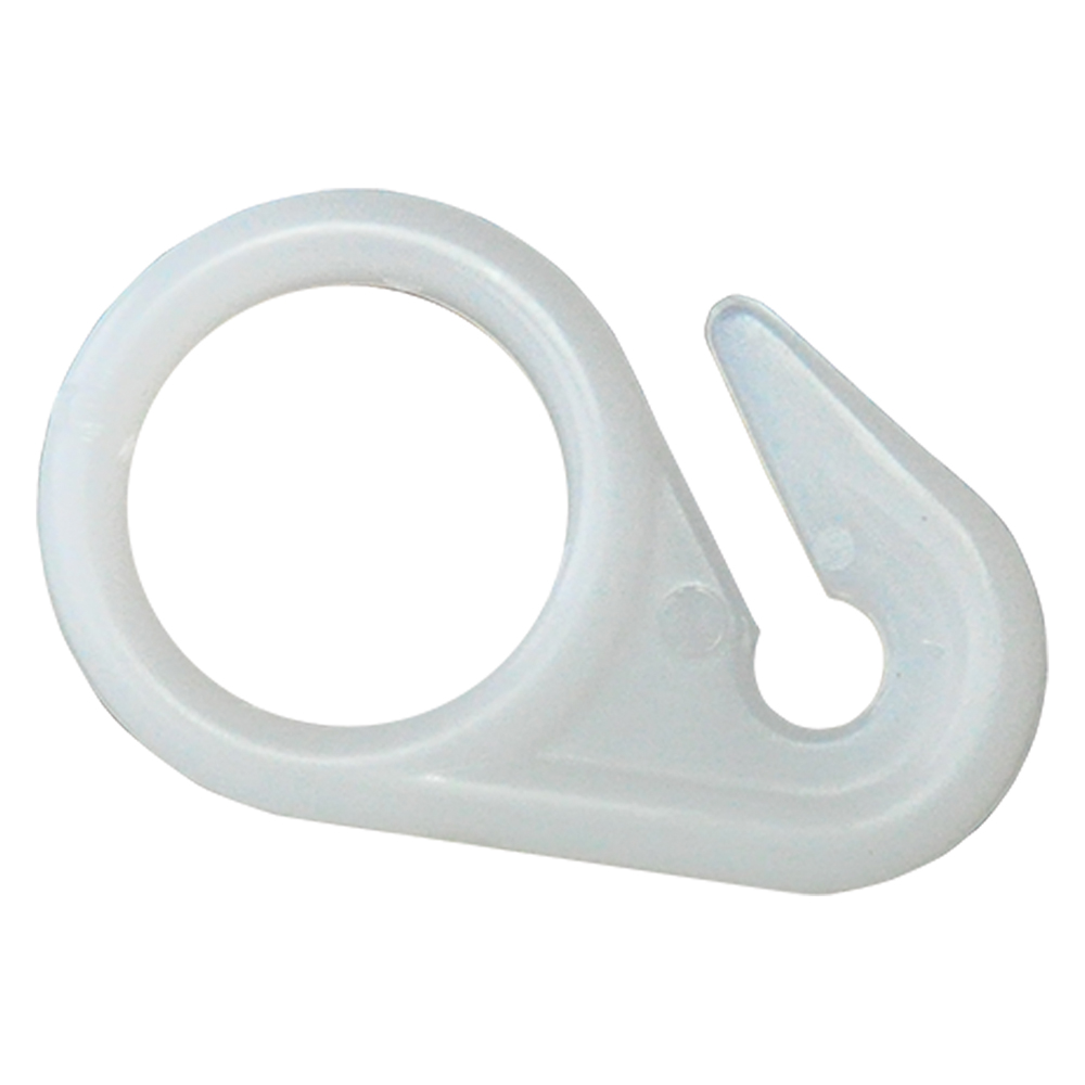 ANELLO PER TENDA DOCCIA IN NYLON mm 47 - pz. 10