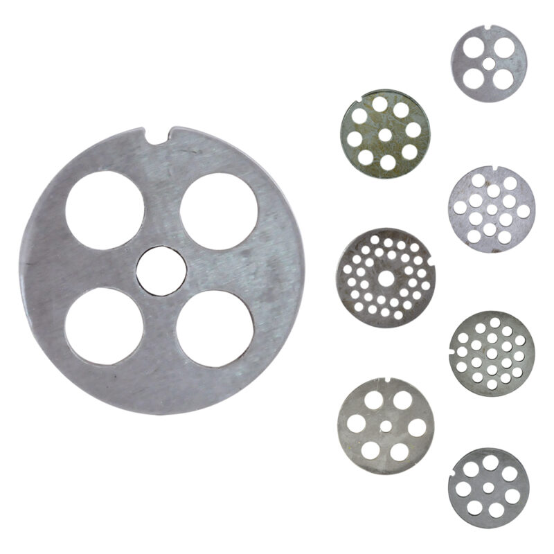 PIASTRA PER TRITACARNE MANUALE Per n.10 - 30 fori da 6 mm.