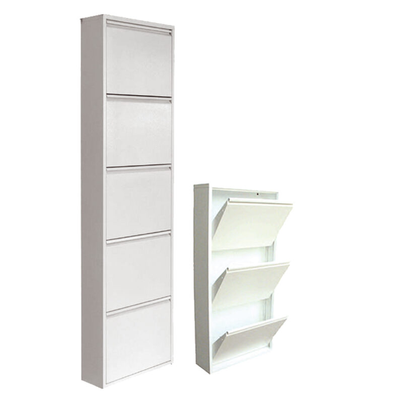 SCARPIERA 'RIBALTABILE' 3 ante - cm L.50 x P.15 x h.103