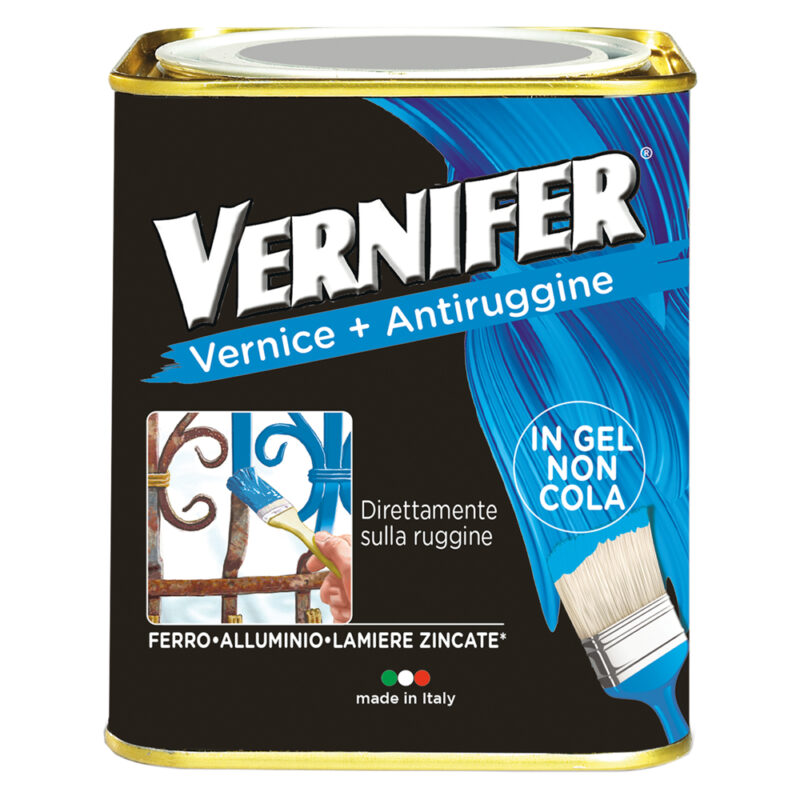 VERNICE ANTIRUGGINE 'VERNIFER' Lt. 0,75 - alluminio (4897)