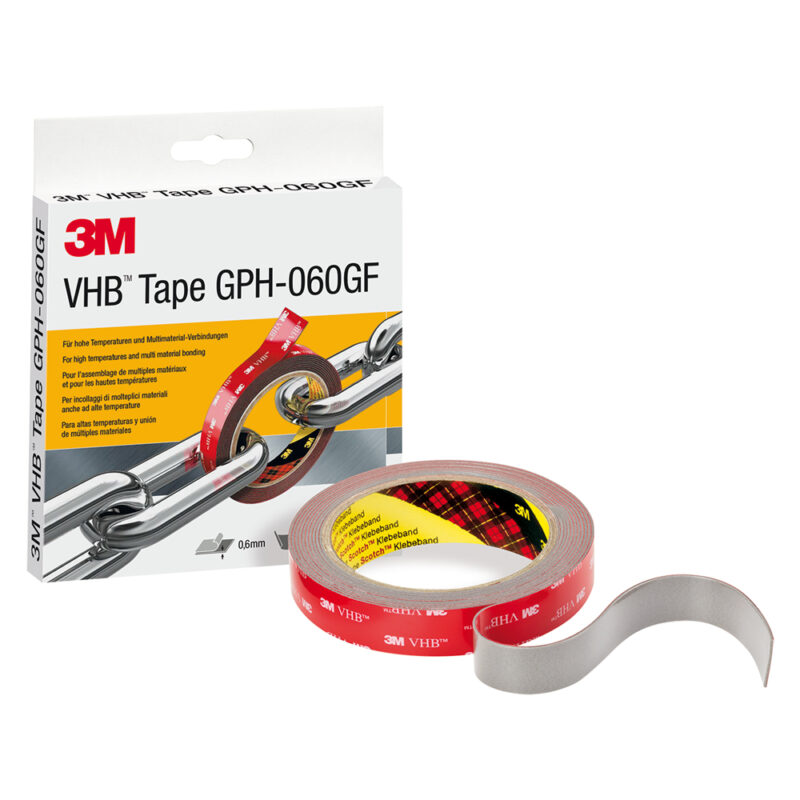 NASTRO BIADESIVO IN SCHIUMA 'VHB-GPH' spessore 1,1 mm - grigio