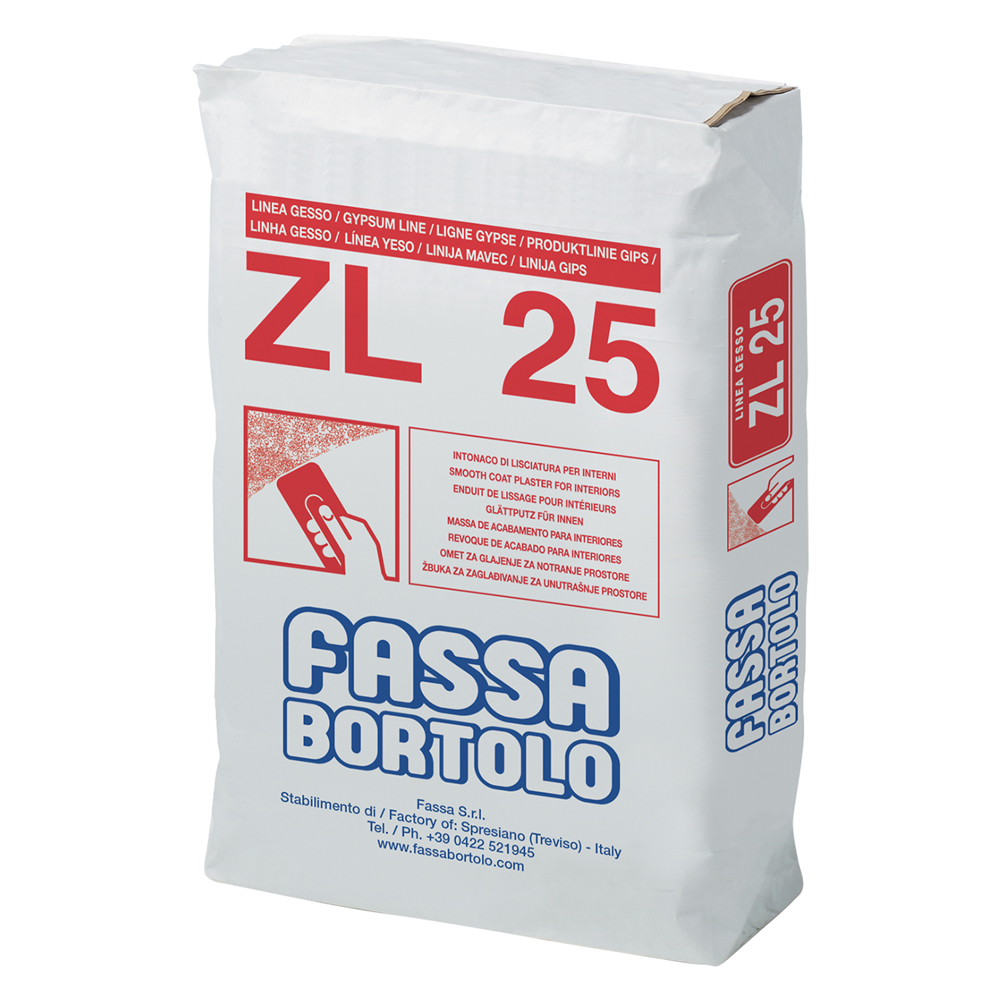 INTONACO DI LISCIATURA 'ZL 25' Kg. 5
