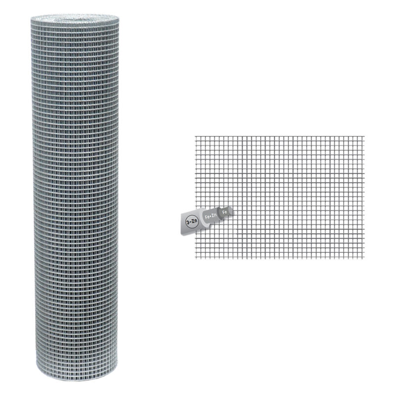 RETE ELETTROSALDATA VOLIFORT H 60 - 13 x 13 mm - F.0,9 - rot.25 mt.