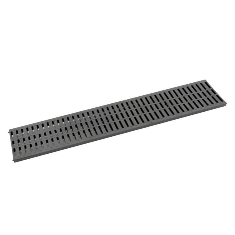 GRIGLIA PLASTICA PER CANALETTA 'TOP' A15 - cm 100 x 13 x H. 3,2