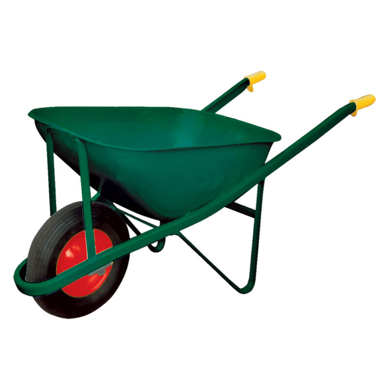 CARRIOLA ANGOLARE 'PANZER' perno lungo - capacitร 75 litri