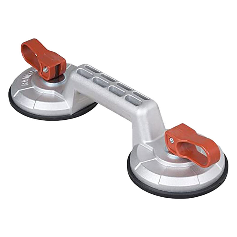 VENTOSA PER PIASTRELLE DOPPIA 'PLUS' ร patte 112 mm