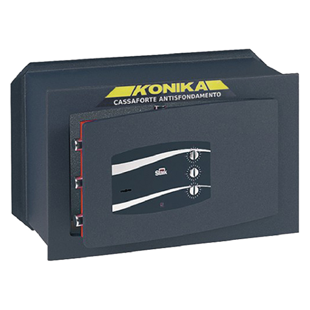 CASSAFORTE CON CHIAVE E COMBINAZIONE 1245 - ALP 32 x 49 x 19,5