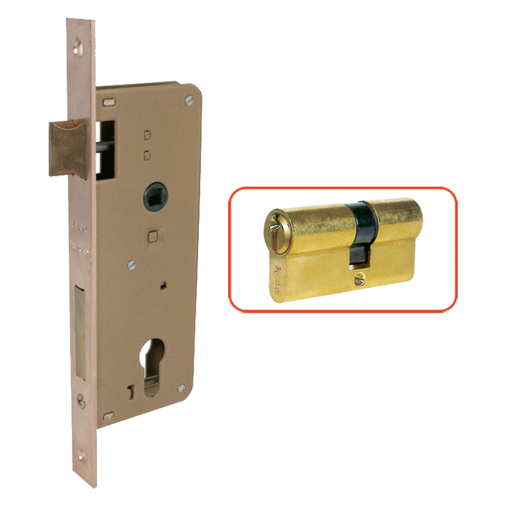 SERRATURA DA INFILARE PER PORTE IN LEGNO ART. 200 E 40