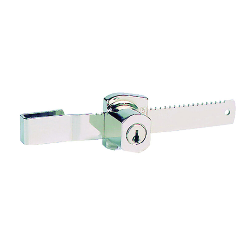 SERRATURA A CILINDRO PER VETRI SCORREVOLI ร mm 26 - lunghezza 130