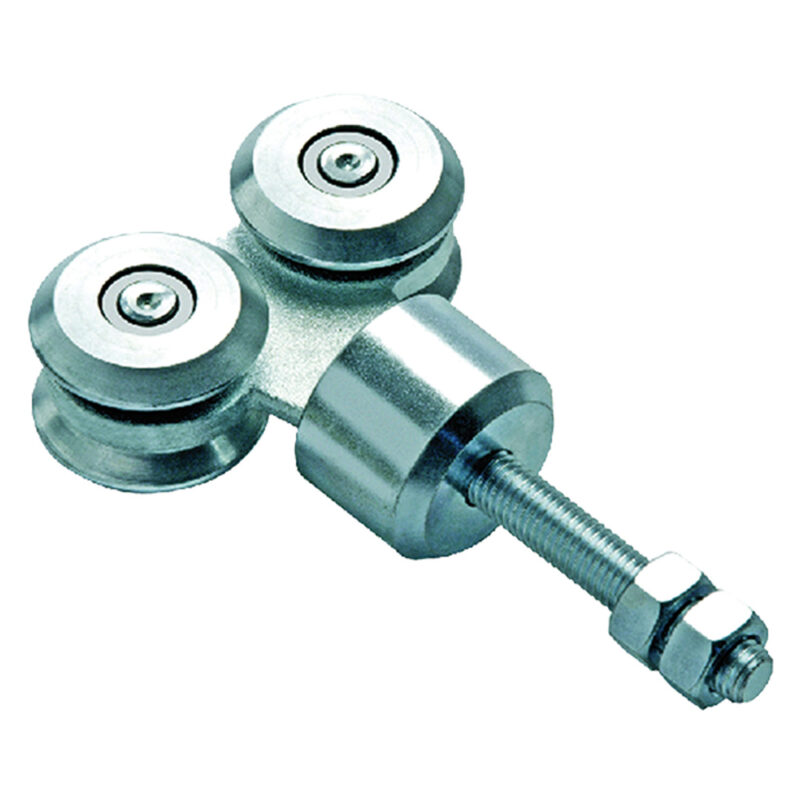 CARRELLO GIREVOLE A 4 CUSCINETTI ART.10C รธ mm 44 - 12 MA