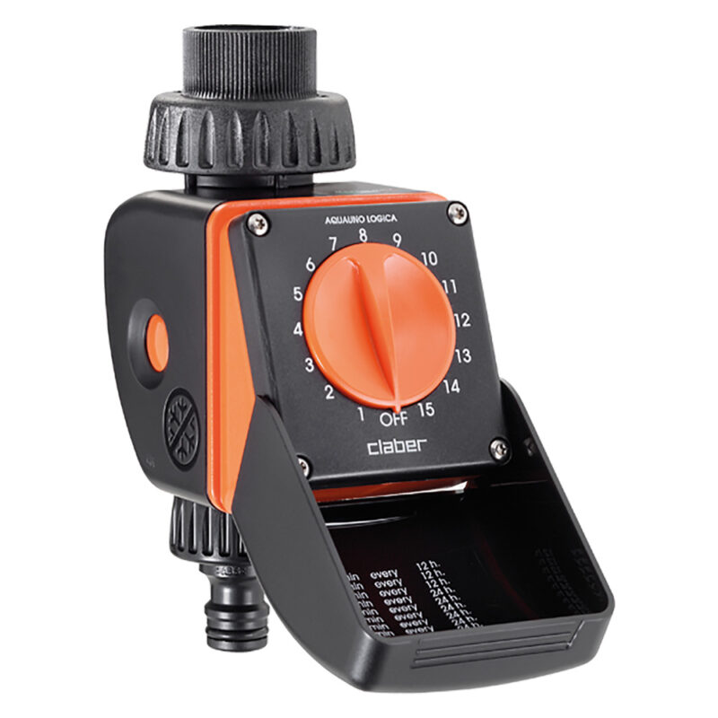 CENTRALINA PER IRRIGAZIONE DA RUBINETTO 'AQUAUNO LOGICA' Art. 8422 - 15 programmi
