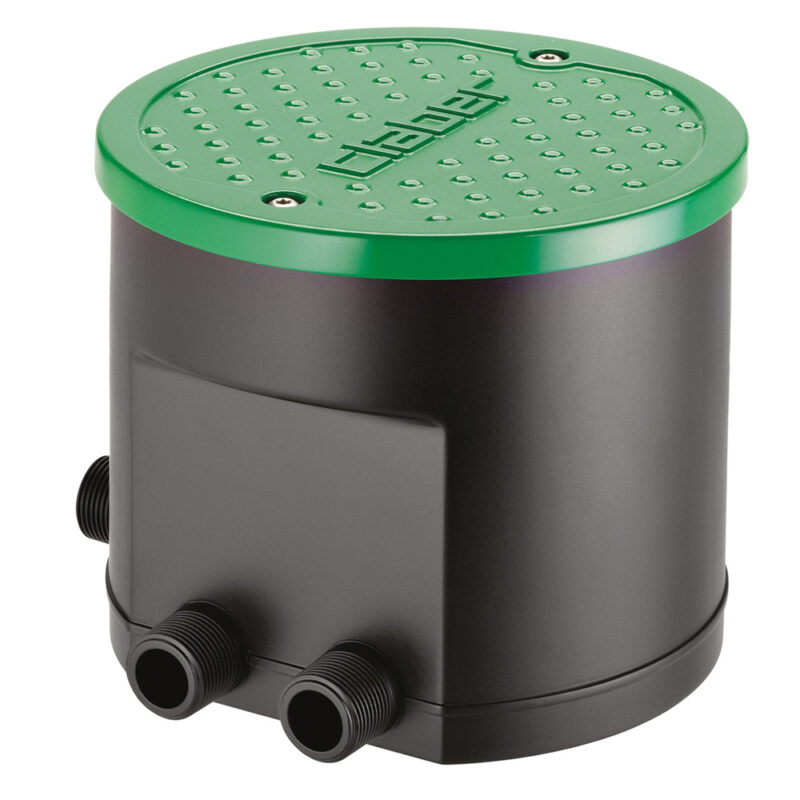 POZZETTO CIRCOLARE CON PROGRAMMATORE 'HYDRO 4' Art. 90829 - Ø 20 / h.15,3 cm