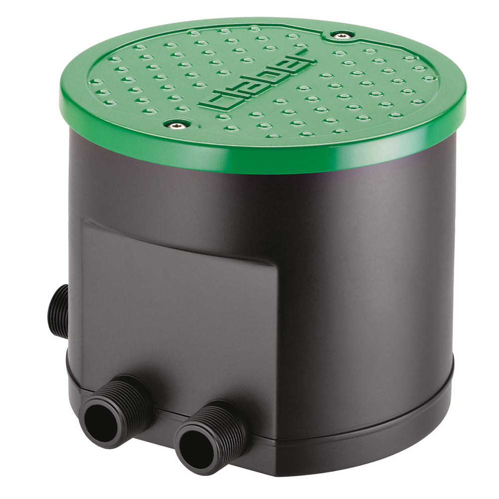 POZZETTO CIRCOLARE CON PROGRAMMATORE 'HYDRO 4' Art. 90829 - Ø 20 / h.15,3 cm