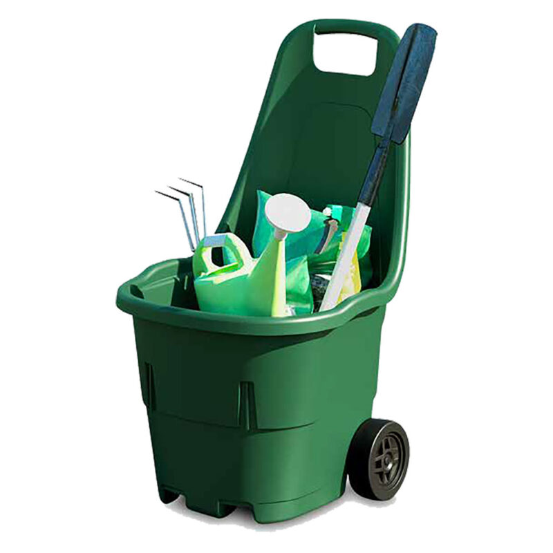 TROLLEY DA GIARDINO 'SMART' cm 48,5 x 57,5 x h.87,5 - 45 lt.