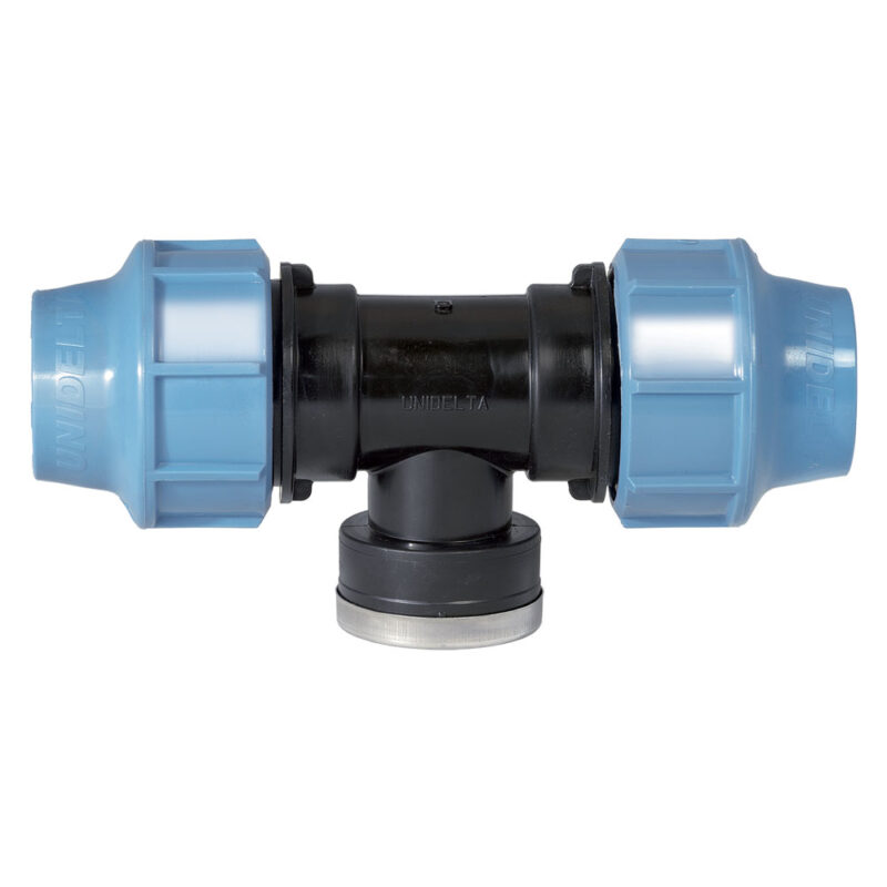 TI A 90ยฐ DERIVAZIONE FEMMINA ร 50 x 11/2 x 50