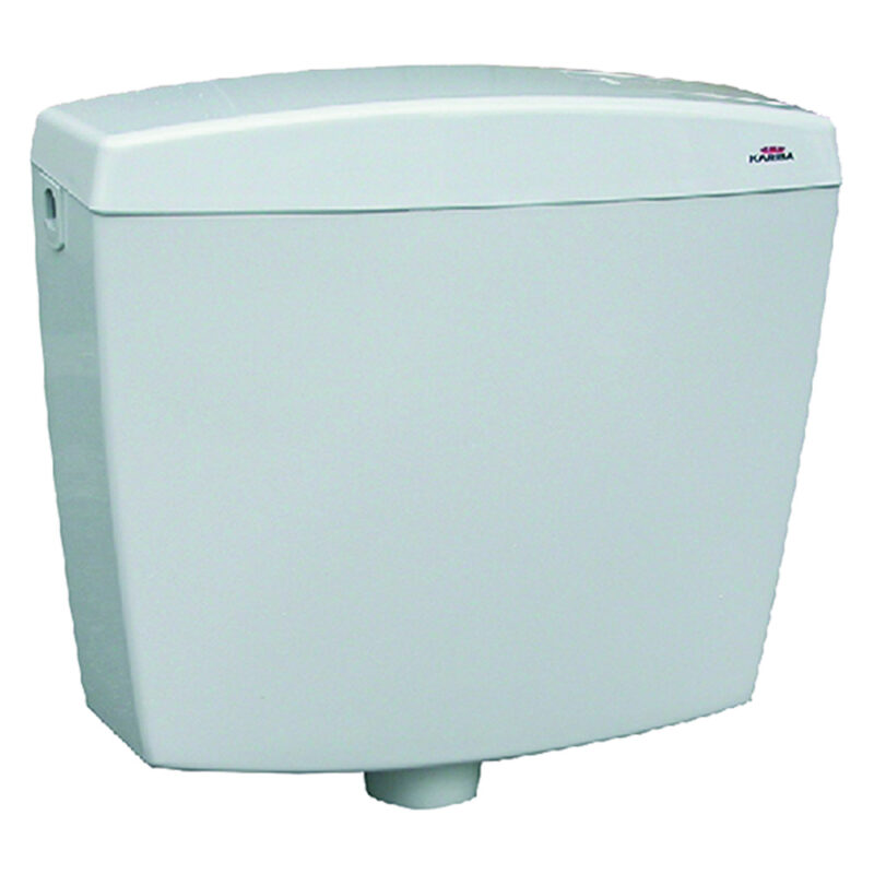 CASSETTA DI SCARICO WC ESTERNA 'SUPER KARIBA ECO' Lt.9 - cm 44 x 33