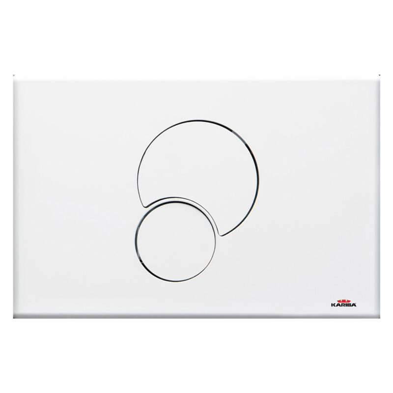 PLACCA DUO 'FIDIA' PER 'MONOLITH 9.0' bianca