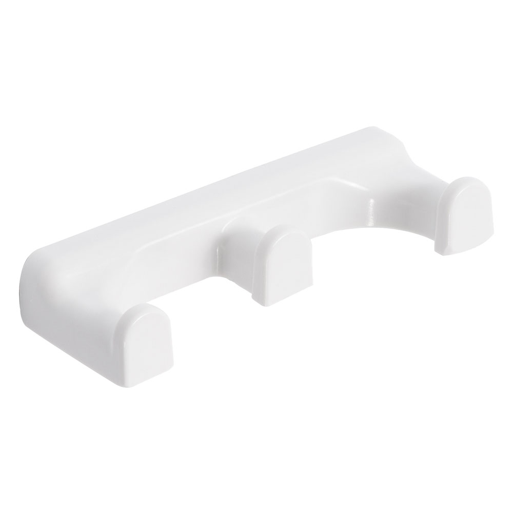 APPENDI ABITO / ACCAPPATOIO SERIE 'LINEA' Linea Bianco - cm 20 x 7 x h.3