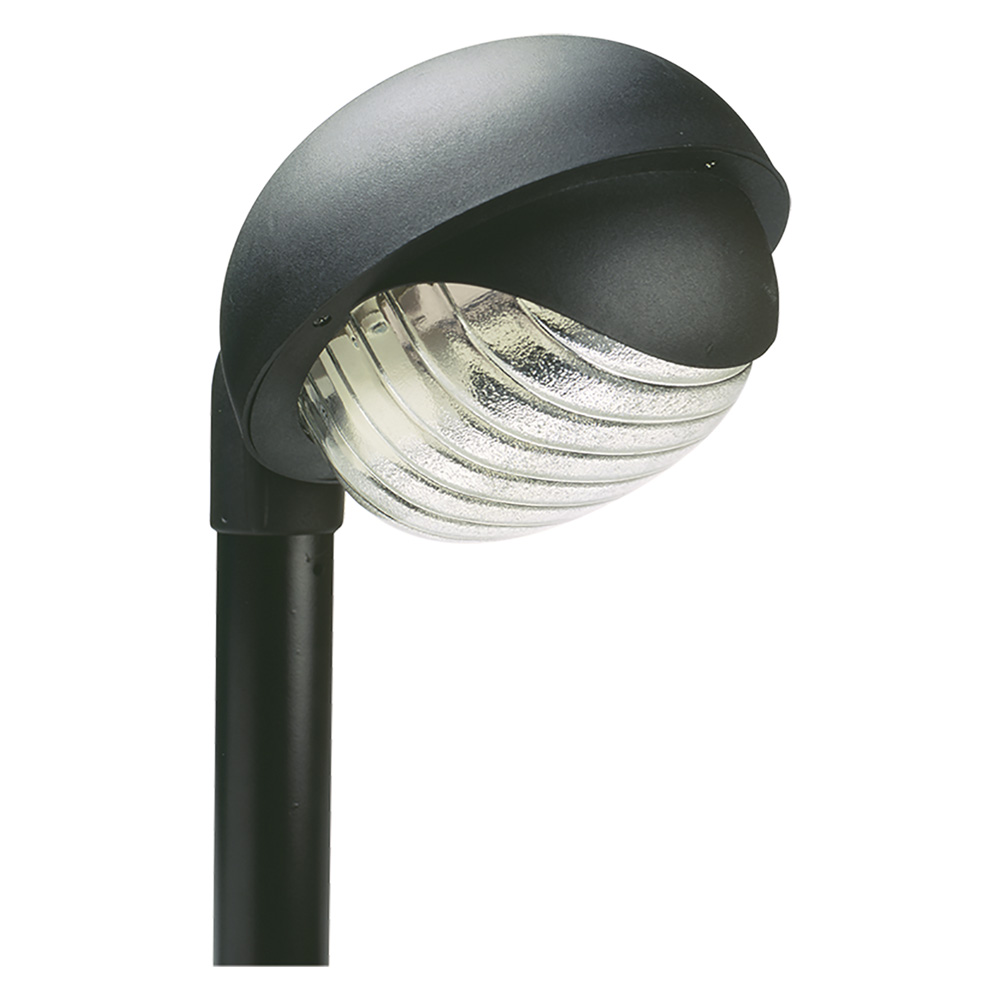 LANTERNA TESTA-PALO 'RESIDENCE' 60 W - cm 31 x 25 x 24 nero