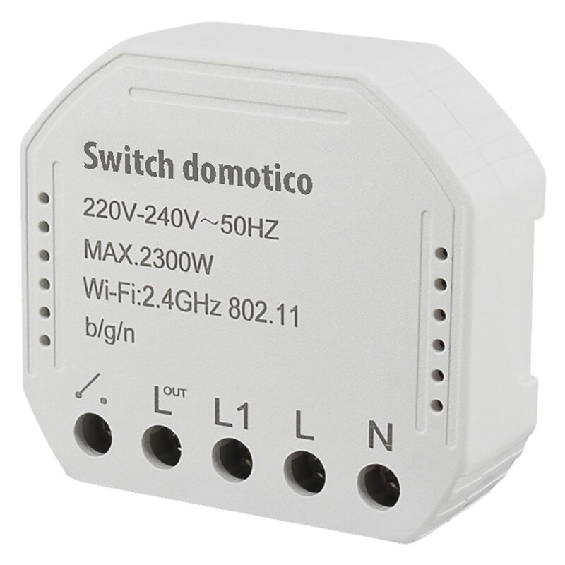 RELE' ELETTRONICO DEVIATORE/INTERRUTTORE mm 51 x 17 x h.47