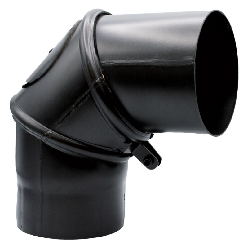 GOMITO IN ACCIAIO ORIENTABILE รธ cm 12 - 90ยฐ