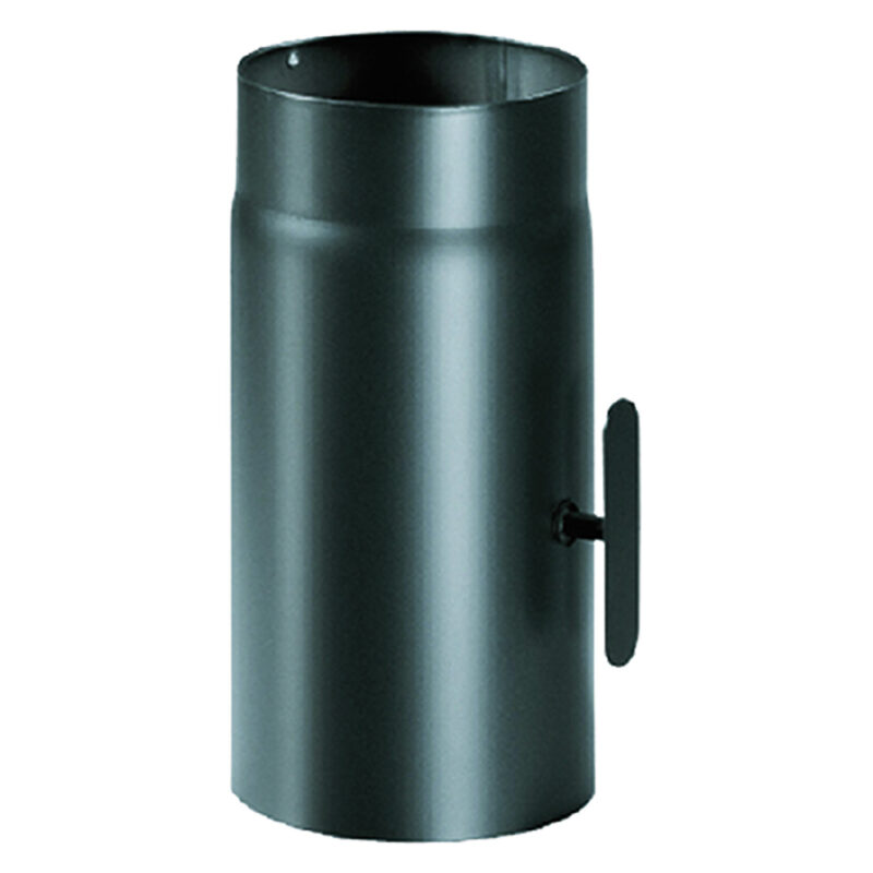 TUBO IN ACCIAIO CON VALVOLA รธ cm 12 x 25