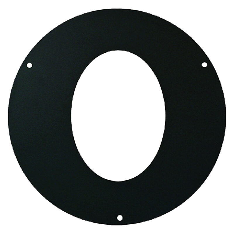 ROSONE ELLITTICO IN ACCIAIO รธ cm 12 - spessore 2 mm