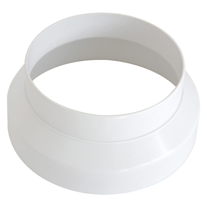 RIDUZIONE PER AERAZIONE CANALIZZATA ร da 150 mm a 121 mm int.tubo