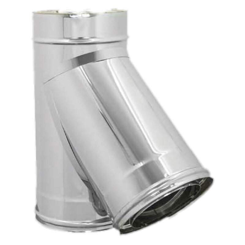 RACCORDO DOPPIA PARETE A 'Y' 135ยฐ รธ cm 15/20