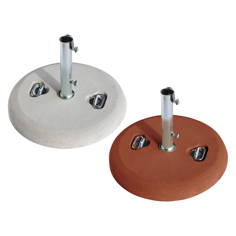 BASE PER OMBRELLONE IN CEMENTO Florida รธ cm. 55 - col. bianco