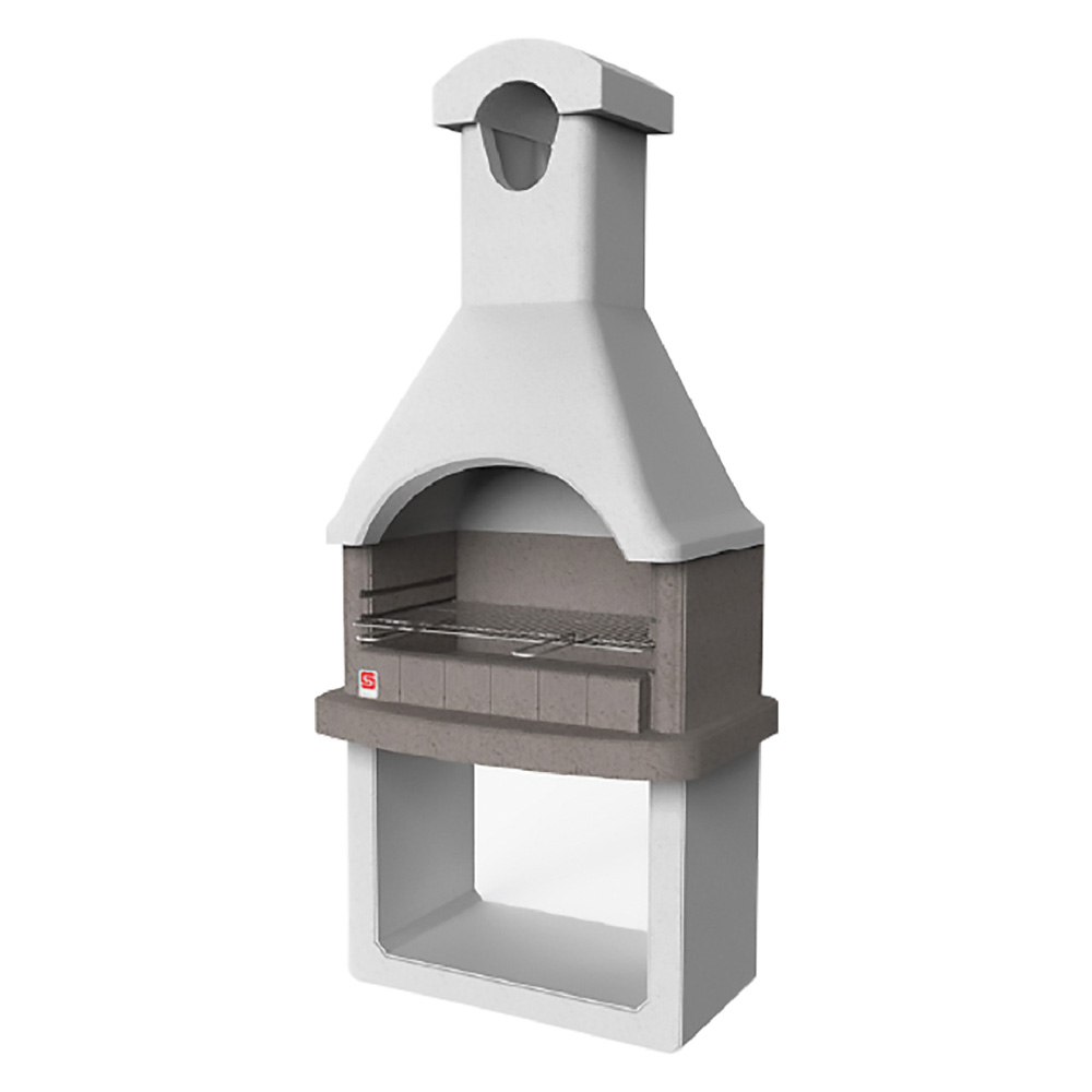 BARBECUE MURATURA 'COLUMBIA' 88 x 58 x H 197,3 cm