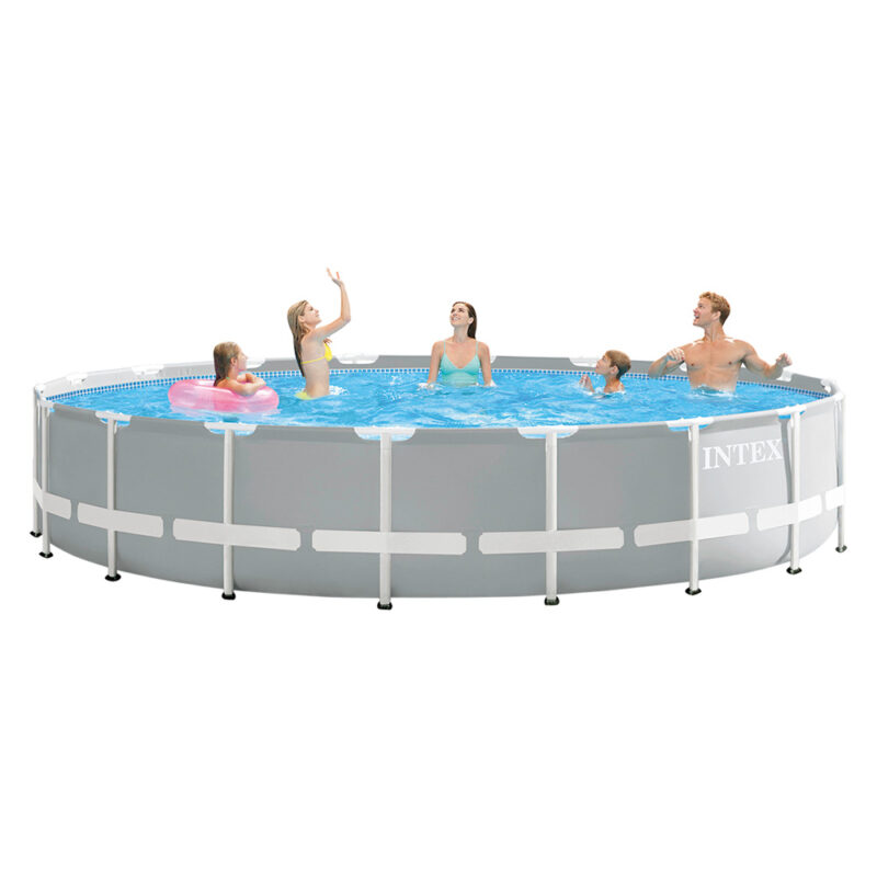 PISCINA CON TELAIO 'LINEA PRISM FRAME' cm 549 x 122 - capacitร 24311 lt