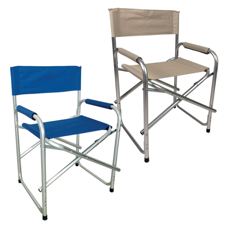 SEDIA REGISTA 'MEDITERRANEO' tessuto colori assortiti