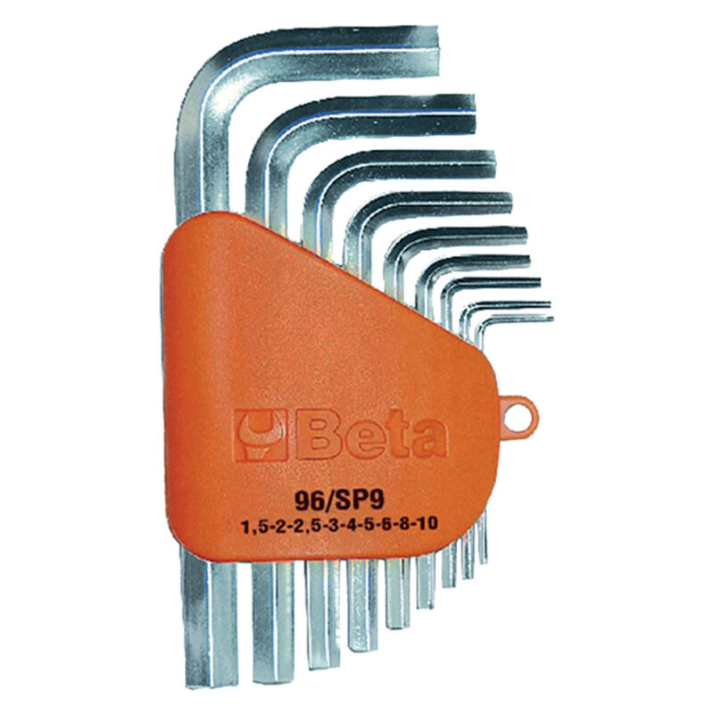 SERIE CHIAVI ESAGONALI 96/SC 9 pz 9 (1,5 รท 10)