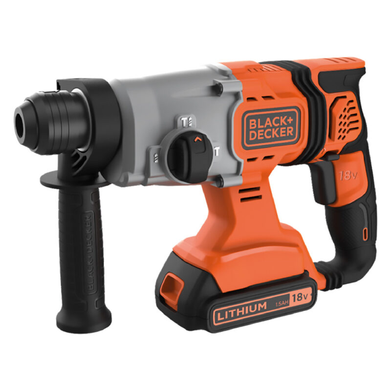 MARTELLO TASSELLATORE/SCALPELLATORE A BATTERIA 'BCD900E2K-QW' 18V - 2,5 Ah Litio