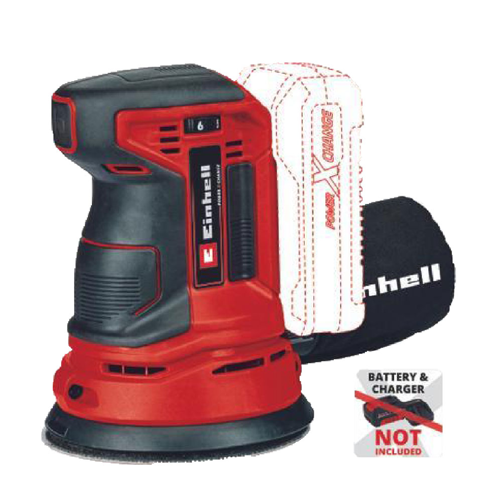 LEVIGATRICE ROTORBITALE A BATTERIA 'TE-RS 18 LI SOLO' 18V - platorello Ø 125 mm