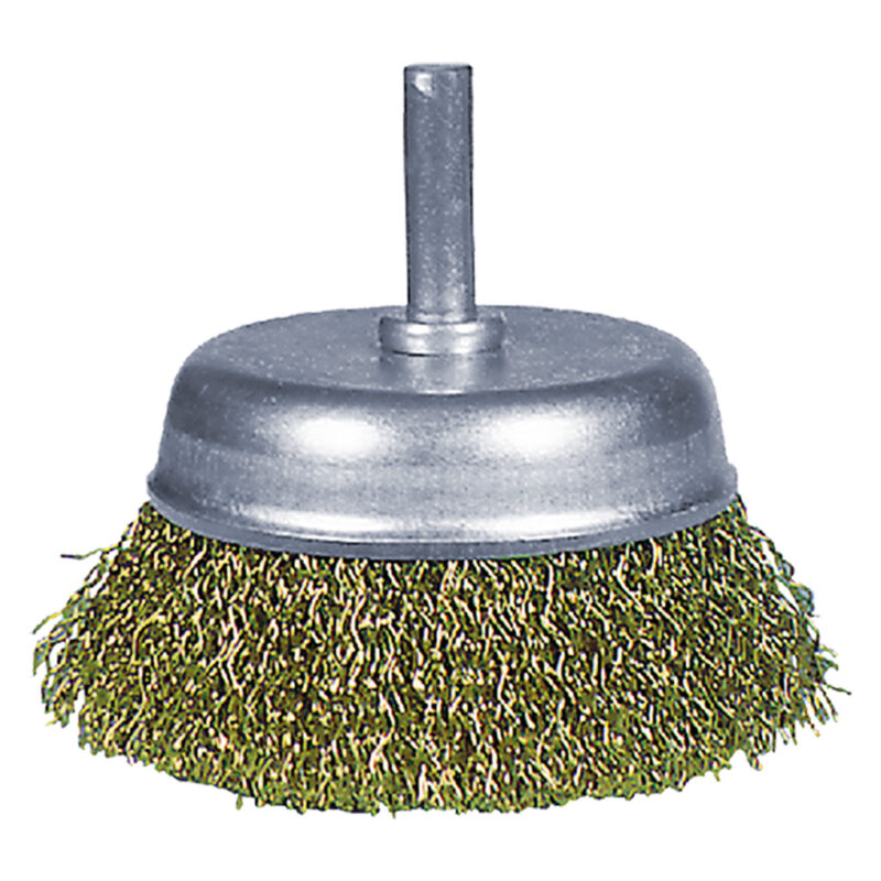 SPAZZOLA A TAZZA PER TRAPANO รธ mm 50