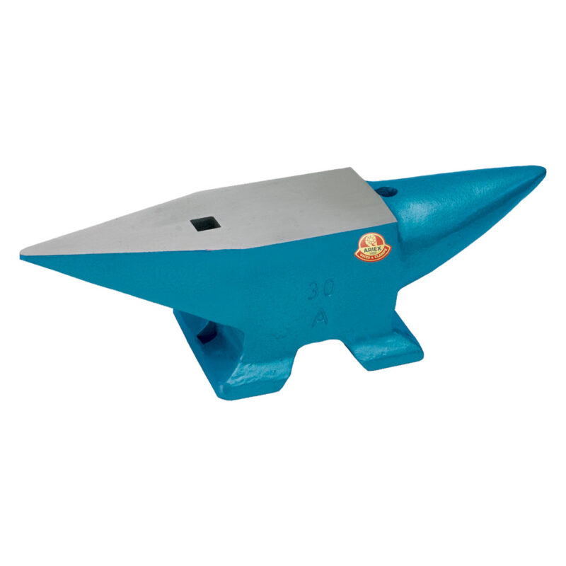 INCUDINE IN ACCIAIO 'PROFESSIONALE' kg 10 - cm L.37 x H.10 (misure indicative)