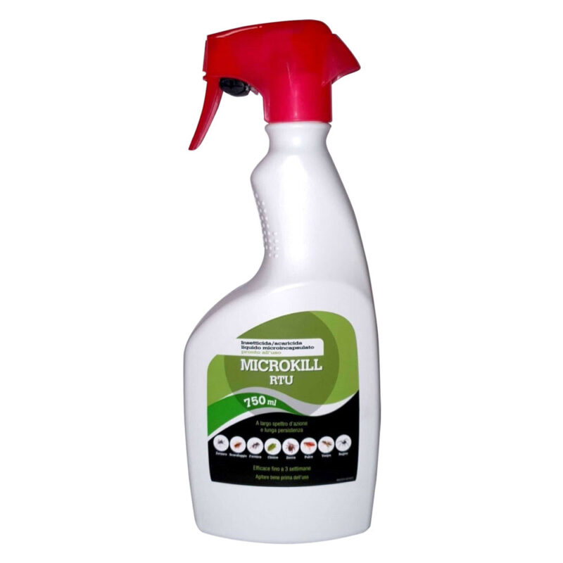 INSETTICIDA LIQUIDO MICROINCAPSULATO 'MICROKILL RTU' ml 750