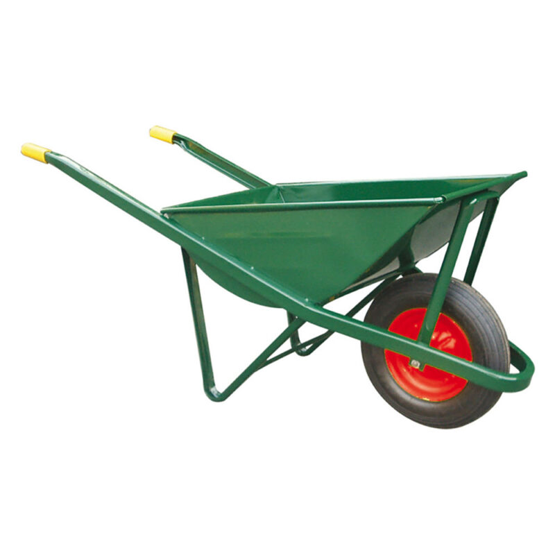 CARRIOLA ANGOLARE 'PESANTE' perno lungo - capacitร 70 litri