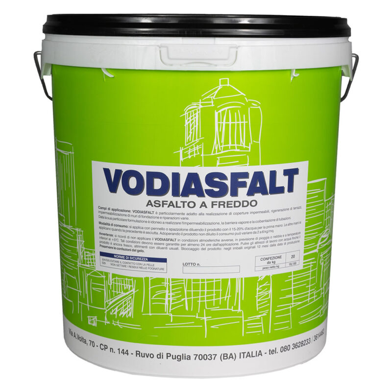 ASFALTO A FREDDO 'VODIASFALT' kg. 10