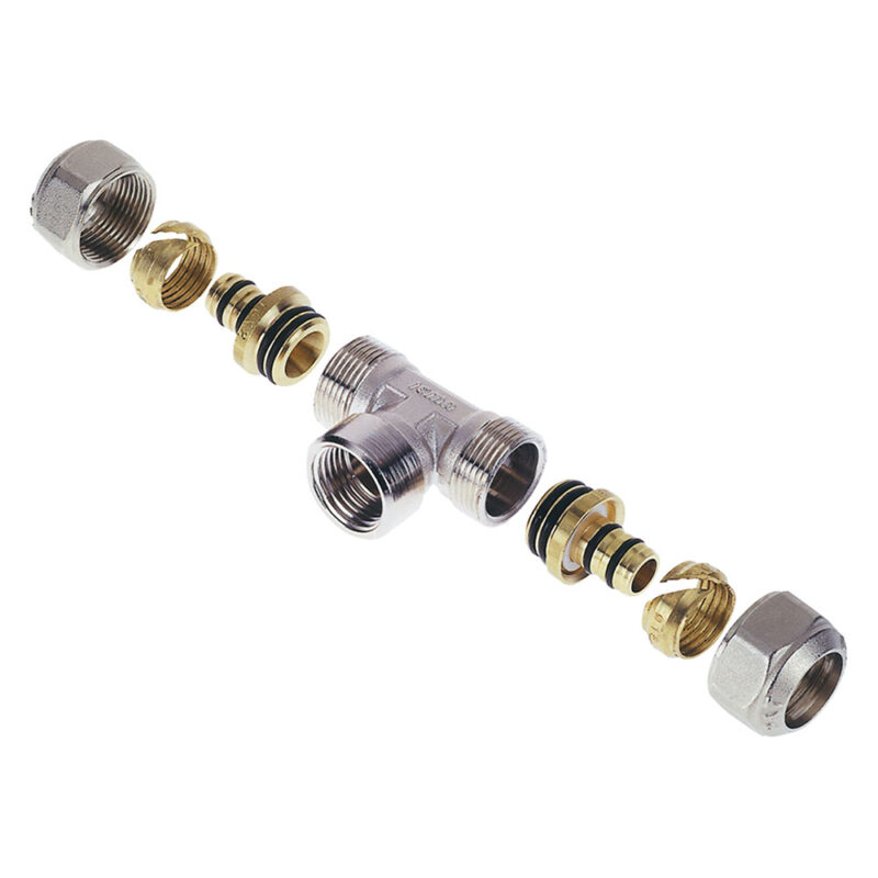 RACCORDO A STRINGERE A 'T' FEMMINA 'ART. 538 / 548' 'art.538' - 16 x 1/2 x 16