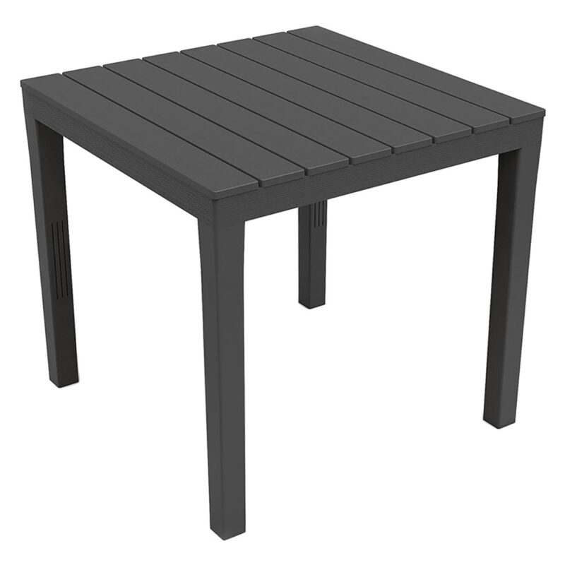 TAVOLO IN POLIPROPILENE 'BALI' antracite