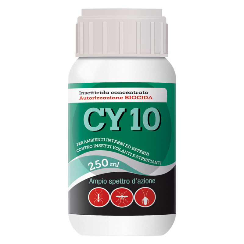 INSETTICIDA LIQUIDO CONCENTRATO 'CY 10 EC' ml 250