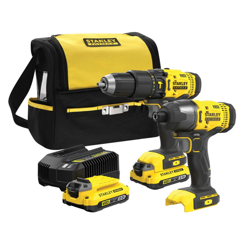 KIT AVVITATORI A BATTERIA 'SFMCK465D2S-QW' kit 18V - x2 2,0 Ah Litio