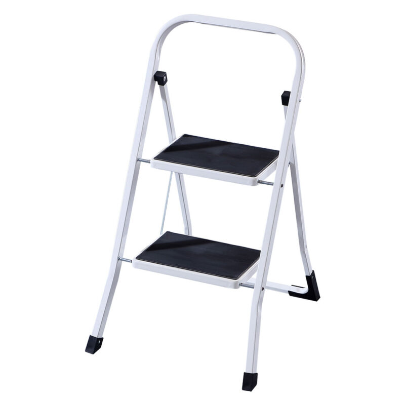 SGABELLO APRIBILE 'BASIK' 2 gradini - aperto cm 55,5 x 46,5 x h.81,5