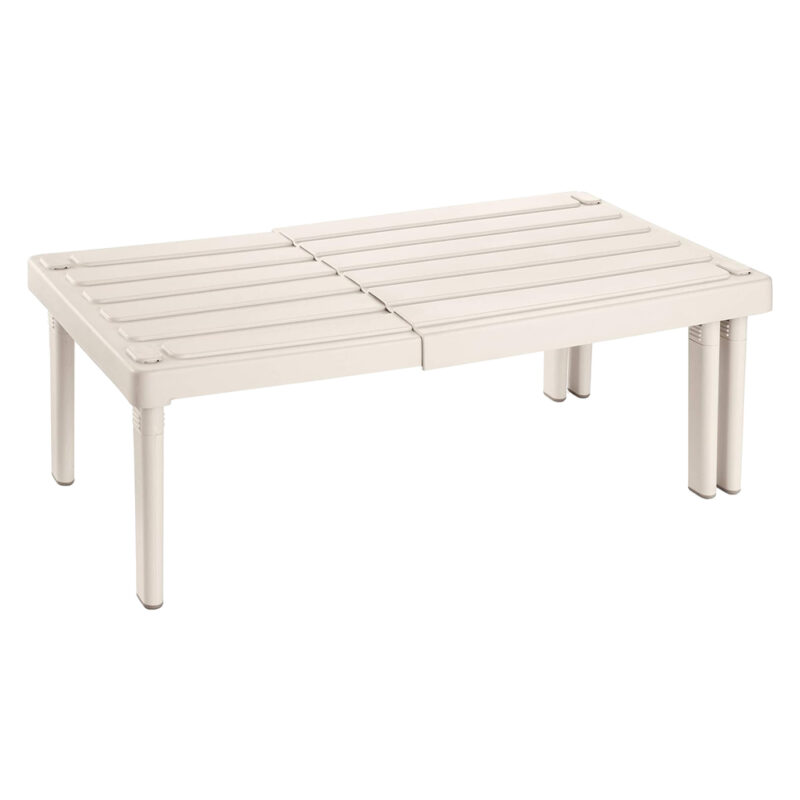 MENSOLA SISTEMA STOVIGLIE DA TAVOLO 'FLEXISPACE' cm 42/60 x 25 x h.13/15,5