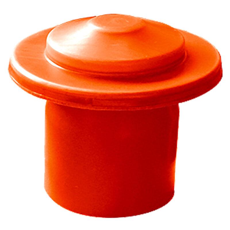 TESTA ESALATORE IN PVC ร 80